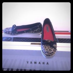 Animal print Sperrys